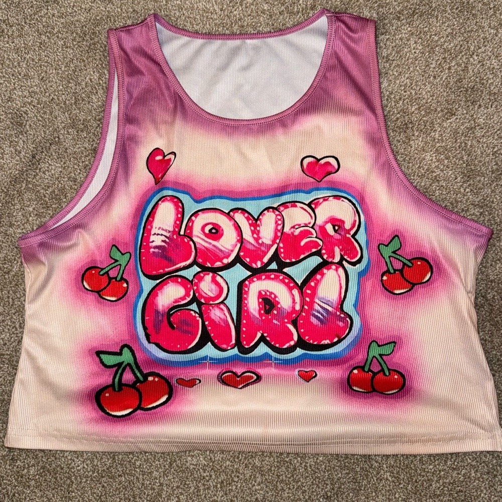 SHEIN Lover Girl Tank Top